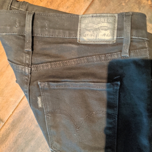 Cute Black Levi 311 Shaping Skinny Jean - Picture 2 of 6